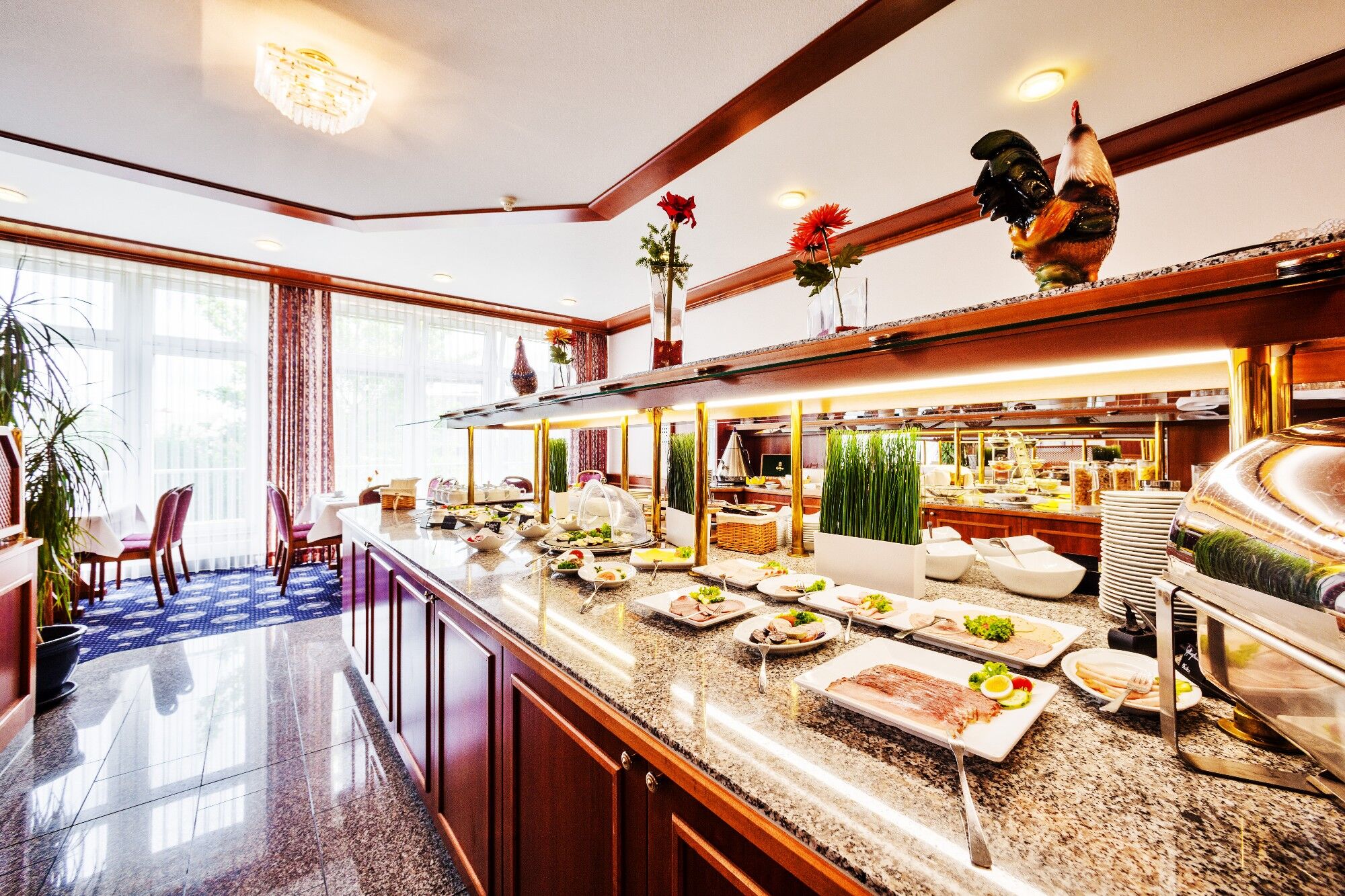 Trans World Hotel Columbus Seligenstadt Restaurant photo